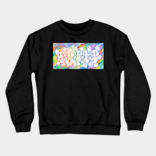 bunny gradient Crewneck Sweatshirt